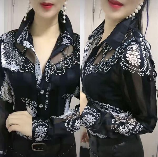 women's blouses & shirts long-sleeved female bottoming spring autumn foreign style lace stitching ladies chiffon shirt ins floral coat, White
women's blouses & shirts long-sleeved female bottoming spring autumn foreign style lace stitching ladies chiffon shirt ins floral coat, White