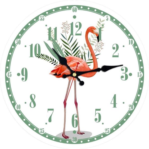 stylish tropical leaves pink flamingos print round decorative french country tuscan retro animal wooden wall clock
stylish tropical leaves pink flamingos print round decorative french country tuscan retro animal wooden wall clock