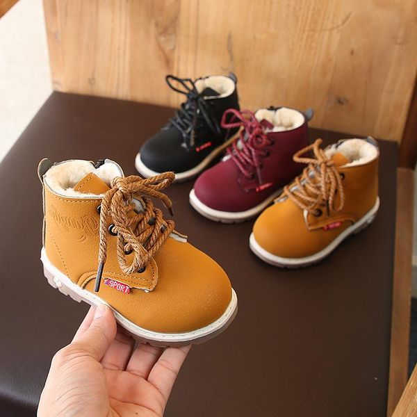 boots spring autumn winter children' snow thicken wool boys girls fur booties british style non-slip sneakers for kids, Black;grey
boots spring autumn winter children' snow thicken wool boys girls fur booties british style non-slip sneakers for kids, Black;grey