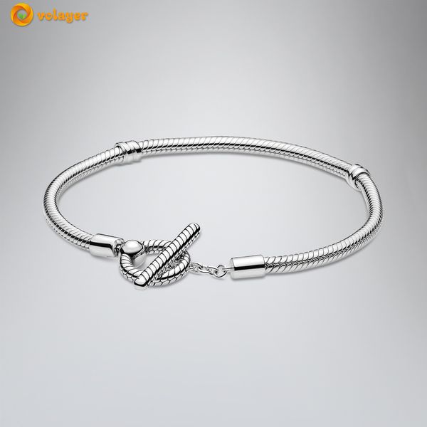 volayer 925 sterling silver bracelets pan moments t-bar snake chain bracelet friendship bangles for women jewelry making gift, Golden;silver
volayer 925 sterling silver bracelets pan moments t-bar snake chain bracelet friendship bangles for women jewelry making gift, Golden;silver