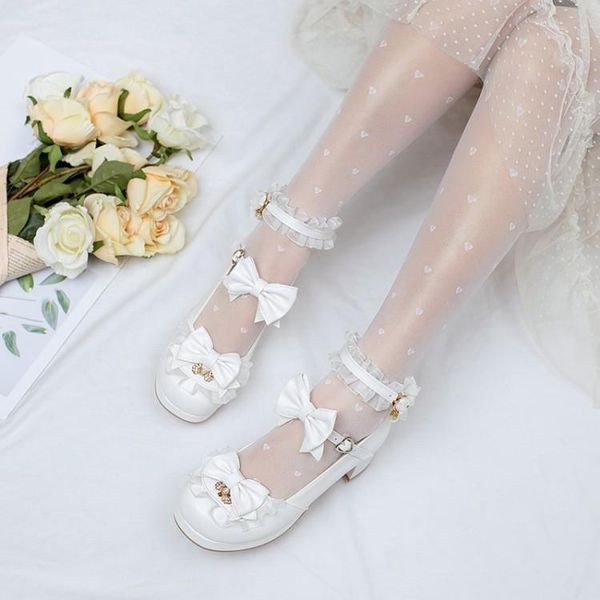 dress shoes cat sauce lolita flower wedding tea party with laurie bow single lo 31-43, Black
dress shoes cat sauce lolita flower wedding tea party with laurie bow single lo 31-43, Black