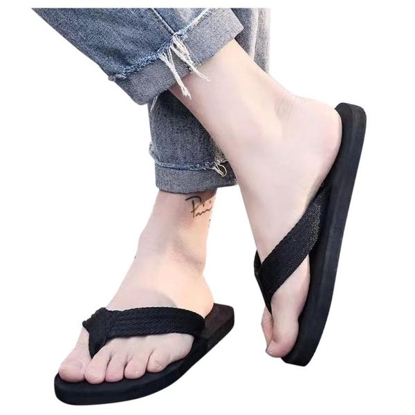 slippers flip flops mens 2021 summer beach sandals non-slide male anti-slip casual breathable flip-flops flat shoes, Black
slippers flip flops mens 2021 summer beach sandals non-slide male anti-slip casual breathable flip-flops flat shoes, Black