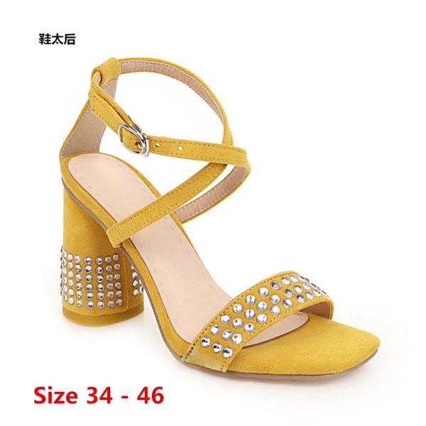 sandals summer pumps gladiator high heel shoes women heels sandal lady pump small big size 34 - 46, Black
sandals summer pumps gladiator high heel shoes women heels sandal lady pump small big size 34 - 46, Black