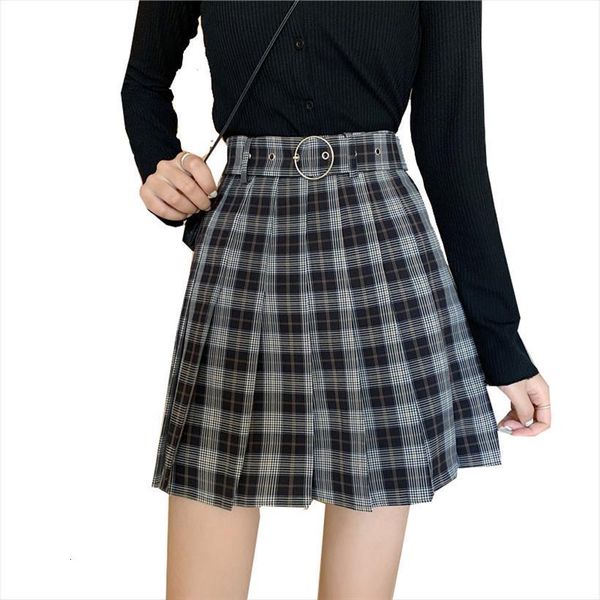 pleated summer fashion plaid womens skirt mini high waist a line ladies short sweet cute girls tennis, Black
pleated summer fashion plaid womens skirt mini high waist a line ladies short sweet cute girls tennis, Black