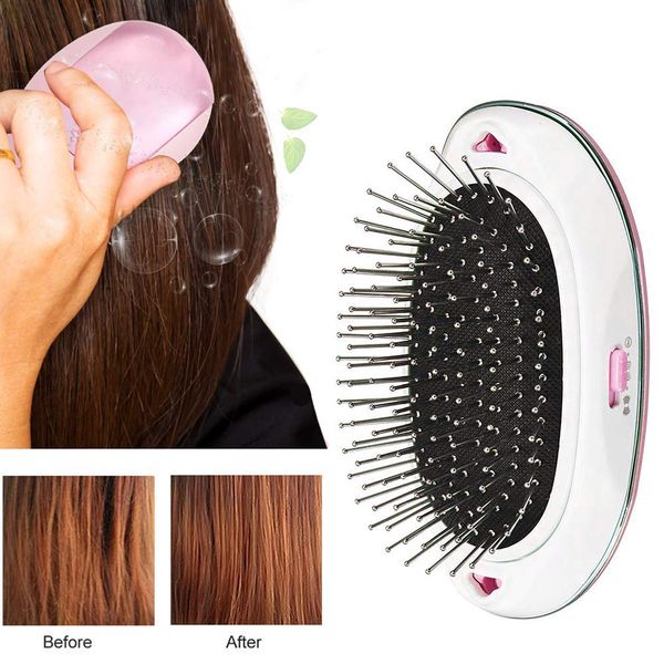 ionic electric hairbrush anti frizz hair brush portable electric magic negative ion hair comb massage hairbrush anti-static
ionic electric hairbrush anti frizz hair brush portable electric magic negative ion hair comb massage hairbrush anti-static