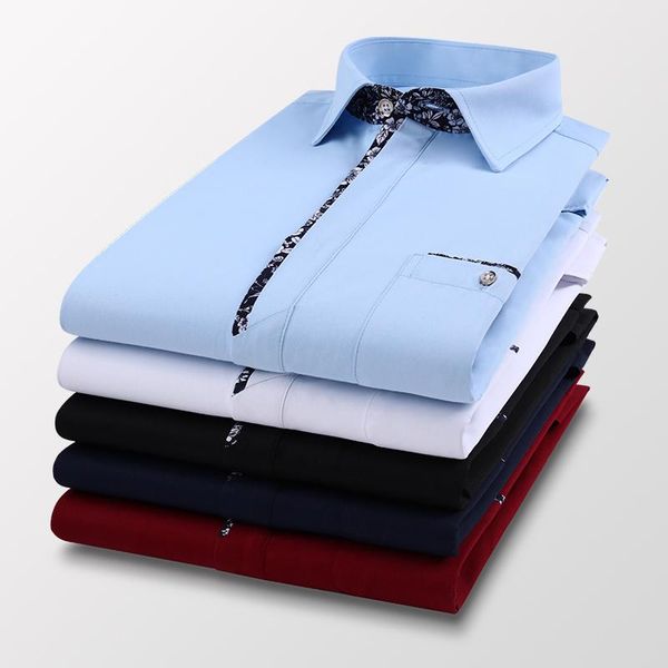 men's casual shirts fashion long sleeve neckline cuff printing simple business shirt comfortable breathable cotton male apparel, White;black
men's casual shirts fashion long sleeve neckline cuff printing simple business shirt comfortable breathable cotton male apparel, White;black