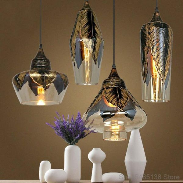 pendant lamps nordic modern glass lights led industrial retro style loft dining room living bedroom kitchen home decoration
pendant lamps nordic modern glass lights led industrial retro style loft dining room living bedroom kitchen home decoration
