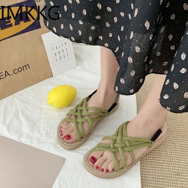 2021 new summer women flat sandals ladies hand-woven beach shoes outdoor fashion personality style sandals sandalias mujer, Black
2021 new summer women flat sandals ladies hand-woven beach shoes outdoor fashion personality style sandals sandalias mujer, Black
