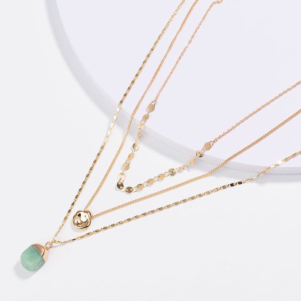 pearl necklace new gold shell accessories simple multi-layer metal pendant necklace female designer jewelry can be used as love screw, Silver
pearl necklace new gold shell accessories simple multi-layer metal pendant necklace female designer jewelry can be used as love screw, Silver