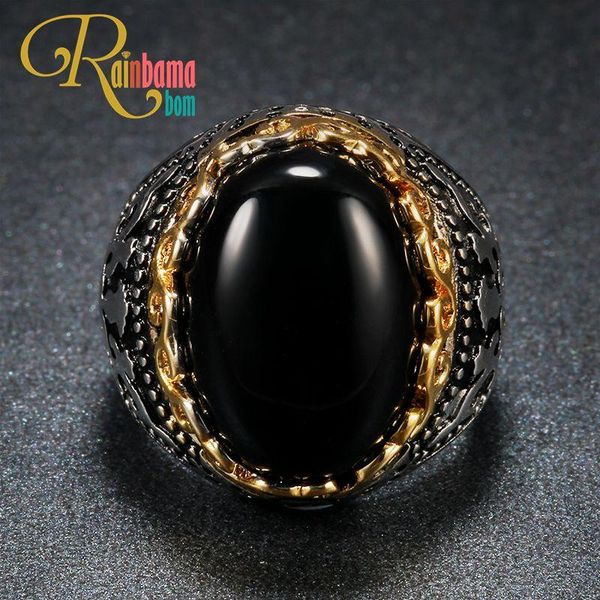 cluster rings rainbamabom vintage 925 solid sterling silver black onyx gemstone antique wedding engagement party ring fine jewelry wholesale, Golden;silver
cluster rings rainbamabom vintage 925 solid sterling silver black onyx gemstone antique wedding engagement party ring fine jewelry wholesale, Golden;silver