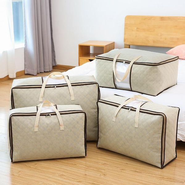 oversized non-woven quilt storage bag quilt moving packing bag moisture-proof clothing finishing household duffel
oversized non-woven quilt storage bag quilt moving packing bag moisture-proof clothing finishing household duffel
