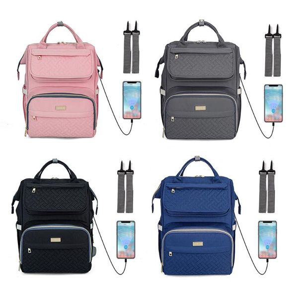 diaper bags mommy bag usb waterproof maternity nappy travel backpack large capacity nursing portable stroller baby care
diaper bags mommy bag usb waterproof maternity nappy travel backpack large capacity nursing portable stroller baby care