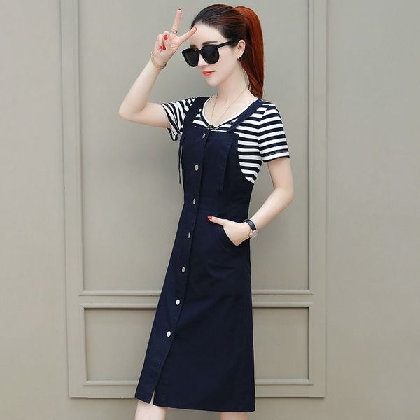 women new 2021 summer two set female round neck short sleeve shirt suspender 2 piece outfits a860x4ac, Gray
women new 2021 summer two set female round neck short sleeve shirt suspender 2 piece outfits a860x4ac, Gray