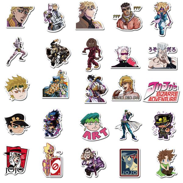 jojo's bizarre adventure cartoon 50 sheets anime printing sticker waterproof can be pasted repeatedly
jojo's bizarre adventure cartoon 50 sheets anime printing sticker waterproof can be pasted repeatedly