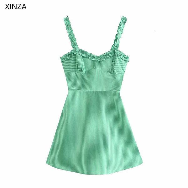 casual dresses women striped mini summer pleated straps smocked elastic beach fashion side zip woman ruffle green 15om, Black;gray
casual dresses women striped mini summer pleated straps smocked elastic beach fashion side zip woman ruffle green 15om, Black;gray