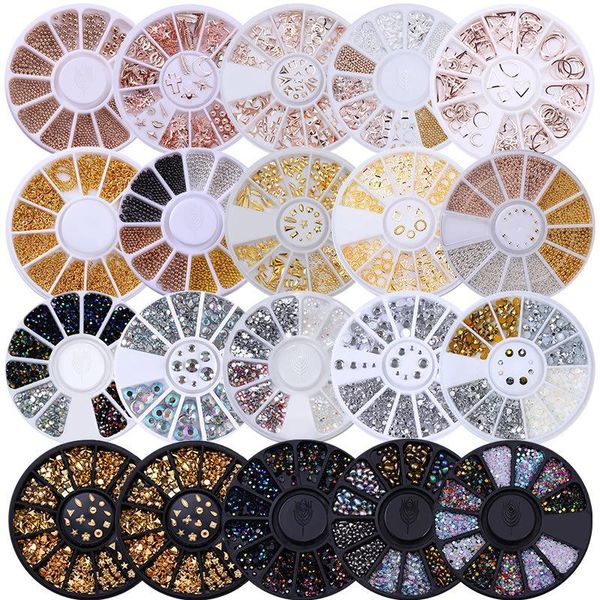 nail art decorations txd rhinestones 3d micro glass sequins mixed metal rivets glitter decoration wheel disc, Silver;gold
nail art decorations txd rhinestones 3d micro glass sequins mixed metal rivets glitter decoration wheel disc, Silver;gold