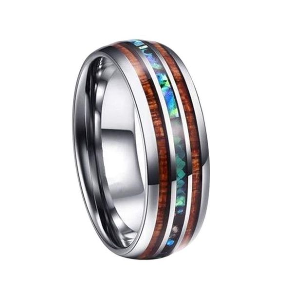 wedding rings 8 mm hawaiian koa wood abalone shell tungsten carbide classic ring express everlasting love most jewelry, Slivery;golden
wedding rings 8 mm hawaiian koa wood abalone shell tungsten carbide classic ring express everlasting love most jewelry, Slivery;golden