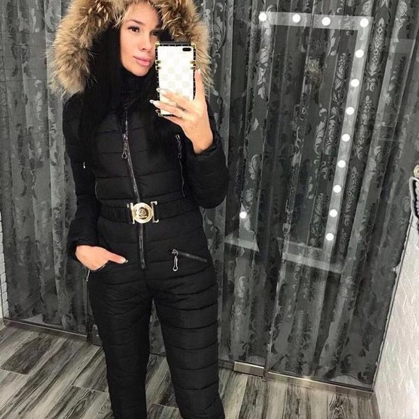 women's jumpsuits & rompers women one-piece suit ski jumpsuit cotton parkas winter warm hooded slim female sets 2021 fashion ladies clo, Black;white
women's jumpsuits & rompers women one-piece suit ski jumpsuit cotton parkas winter warm hooded slim female sets 2021 fashion ladies clo, Black;white