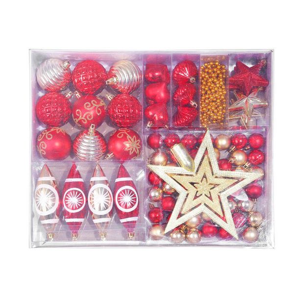 party decoration fashion diy christmas tree ornaments set, 74 pcs shatterproof balls stars pendant decorations xmas supplies
party decoration fashion diy christmas tree ornaments set, 74 pcs shatterproof balls stars pendant decorations xmas supplies