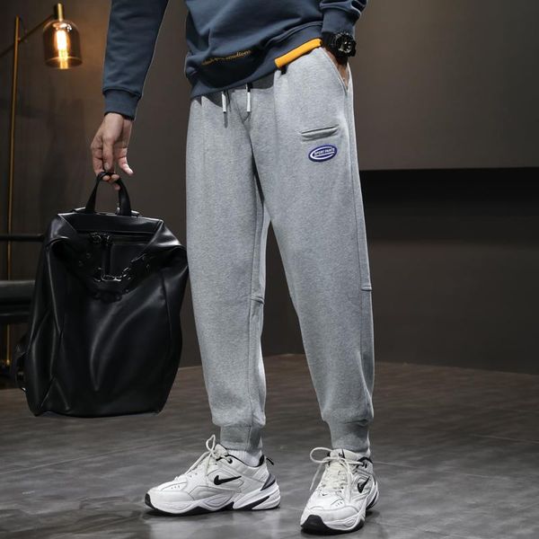 men's pants cotton solid color men loose sweatpants full length casual training gym sports elastic waist jogging trousers plus size, Black
men's pants cotton solid color men loose sweatpants full length casual training gym sports elastic waist jogging trousers plus size, Black