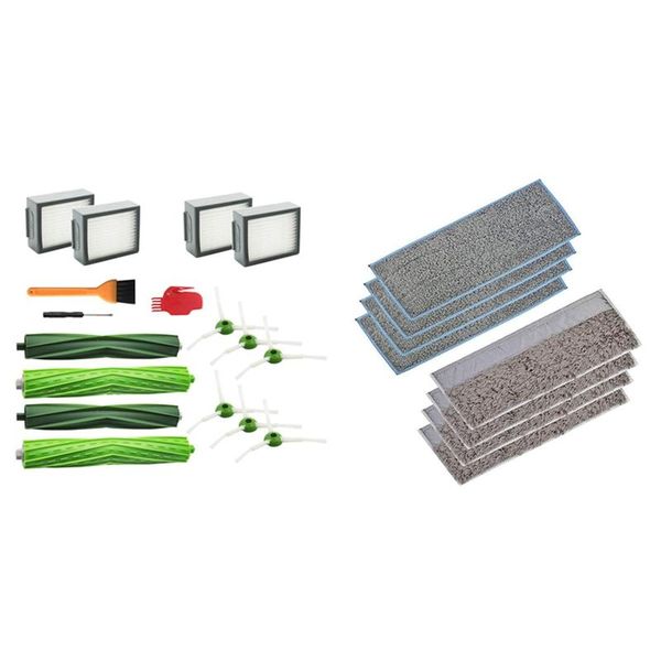 vacuum cleaners roller brush + side filter with 10pcs washable & reusable mop pads, mopping pads
vacuum cleaners roller brush + side filter with 10pcs washable & reusable mop pads, mopping pads