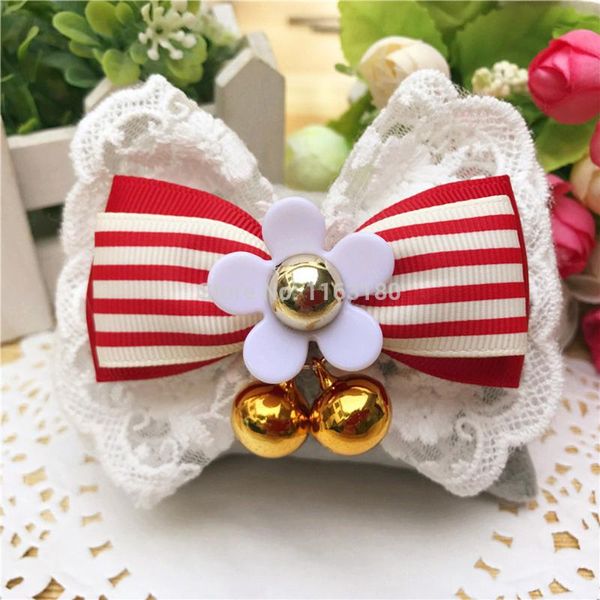 1000pcs/lot new design pet party collar cat dog neck jewelry lace bow tie with bell ing
1000pcs/lot new design pet party collar cat dog neck jewelry lace bow tie with bell ing