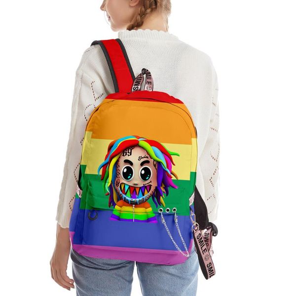 backpack 6ix9ine 6969 women men waterproof teenager students schoolbag boys girls casual outside travel laptop
backpack 6ix9ine 6969 women men waterproof teenager students schoolbag boys girls casual outside travel laptop