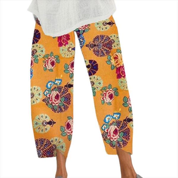 plus size retro floral women pant printed s 5xl spring summer elastic waist irregular boho print for, Black;white
plus size retro floral women pant printed s 5xl spring summer elastic waist irregular boho print for, Black;white