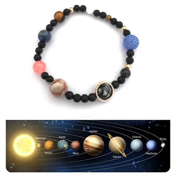 charm bracelets 2021 handmade solar system bracelet universe galaxy the eight planets star natural stone bead bangles drop, Golden;silver
charm bracelets 2021 handmade solar system bracelet universe galaxy the eight planets star natural stone bead bangles drop, Golden;silver