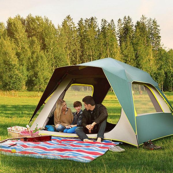 4-6 person automatic camping tent easy setup speed open tent two layer rainproof anti-uv hiking beach travel family large
4-6 person automatic camping tent easy setup speed open tent two layer rainproof anti-uv hiking beach travel family large