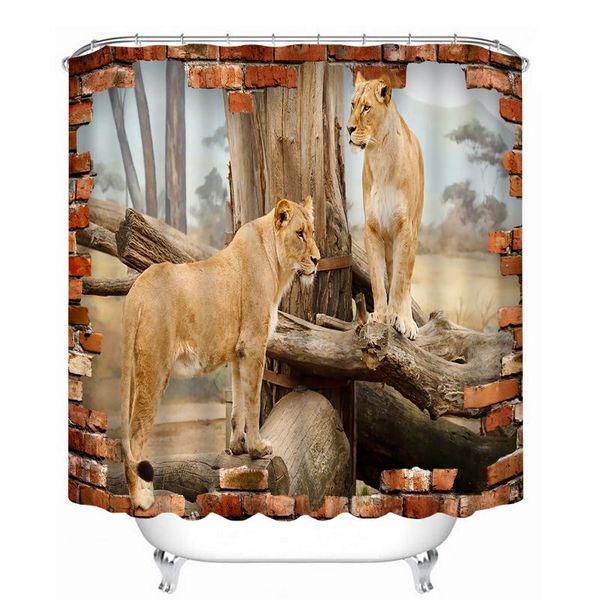 shower curtains dog tiger bathroom curtain 3d animal printing waterproof bath with hooks
shower curtains dog tiger bathroom curtain 3d animal printing waterproof bath with hooks