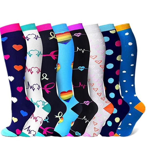 men's socks 58 styles compression knee high varicose veins nursing atheletic running cycling, Black 
men's socks 58 styles compression knee high varicose veins nursing atheletic running cycling, Black