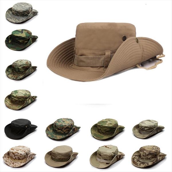 camouflage bucket hat military boonie camo men foldable suncap outdoor sports sun cap women fishing hiking hunting hats, Blue;gray
camouflage bucket hat military boonie camo men foldable suncap outdoor sports sun cap women fishing hiking hunting hats, Blue;gray