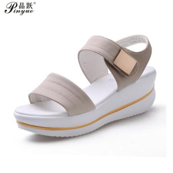 sandals plus size 32-43 platform women shoes summer patent leather sandal medium heel wedges ladies, Black
sandals plus size 32-43 platform women shoes summer patent leather sandal medium heel wedges ladies, Black