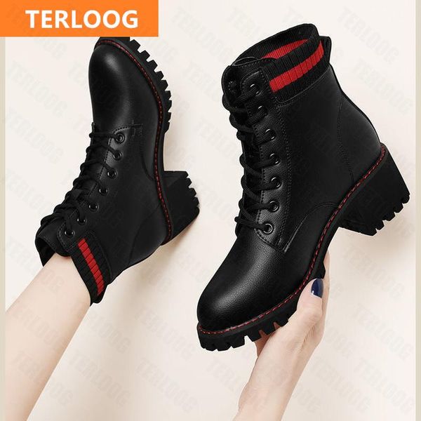 boots designer warm ankle botas 2021 women casual lace-up mid heels winter pumps gladiator motorcycle sport chunky zapatos, Black
boots designer warm ankle botas 2021 women casual lace-up mid heels winter pumps gladiator motorcycle sport chunky zapatos, Black