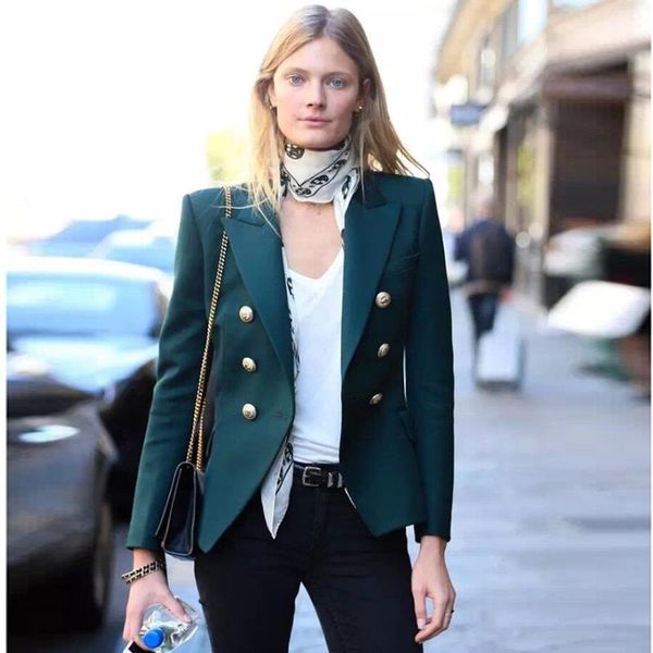 women's suits & blazers est 2021 baroque designer blazer metal lion buttons double breasted jacket size s-xxxl dark green, White;black
women's suits & blazers est 2021 baroque designer blazer metal lion buttons double breasted jacket size s-xxxl dark green, White;black