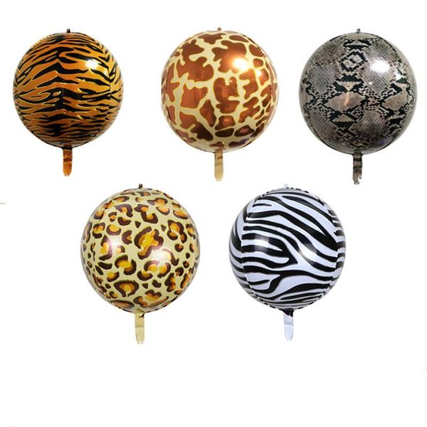 1pcs new 22 inch 4d globos animal grain foil balloons leopard grain tiger stripe birthday party decorations helium balloon
1pcs new 22 inch 4d globos animal grain foil balloons leopard grain tiger stripe birthday party decorations helium balloon