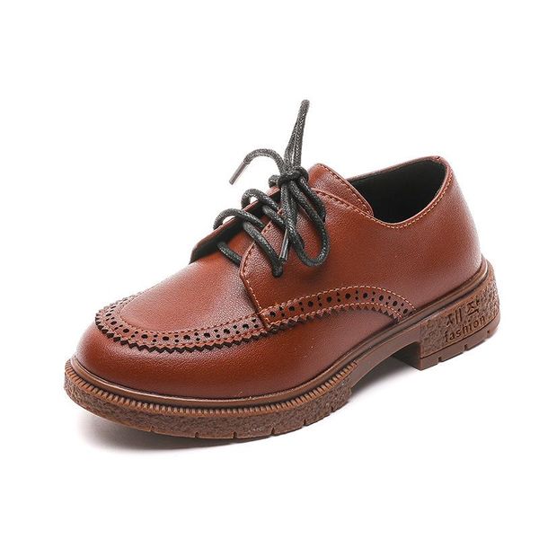 school uniform children leather shoes for boys fashion kids retro single shoes students black british style performance, Black;grey
school uniform children leather shoes for boys fashion kids retro single shoes students black british style performance, Black;grey