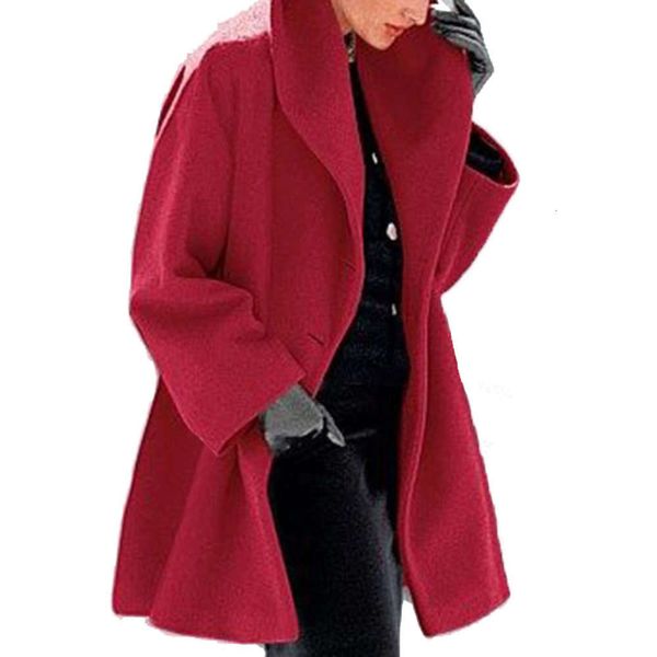2021women's autumn and winter multicolor round neck loose hooded woolen one button double faced windbreaker coat, Black
2021women's autumn and winter multicolor round neck loose hooded woolen one button double faced windbreaker coat, Black