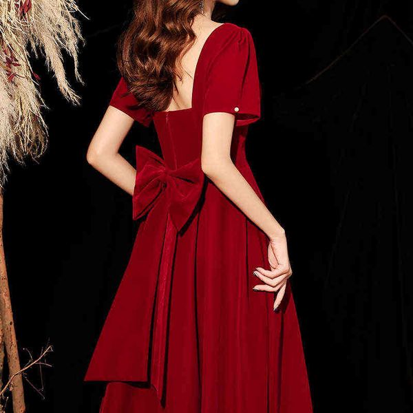 luxury street style dresses toast bride 2021 autumn wine red wedding engagement small people can wear back their door cloth at ordinary tim, Black;pink
luxury street style dresses toast bride 2021 autumn wine red wedding engagement small people can wear back their door cloth at ordinary tim, Black;pink