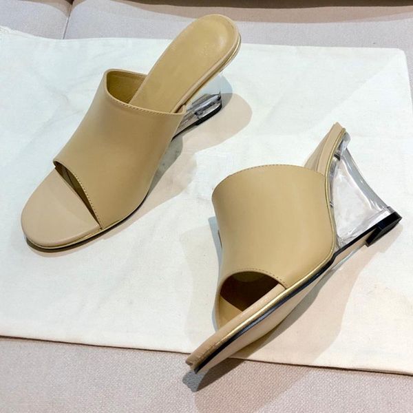 leather casual high heel sandals, high heels, Black