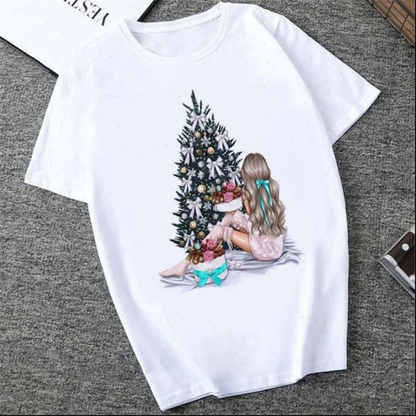 christmas t shirt short sleeve casual white tshirts plus size printed female tees streetwear
christmas t shirt short sleeve casual white tshirts plus size printed female tees streetwear