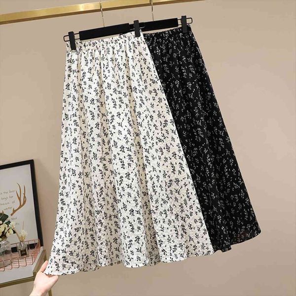 spring prairie floral printed women skirts a line long pleated retro calf, Black
spring prairie floral printed women skirts a line long pleated retro calf, Black
