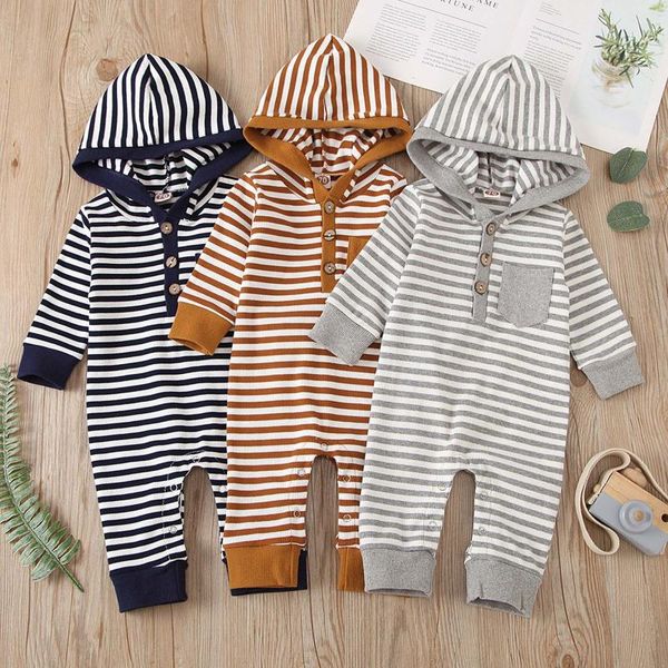 fashion newborn infant baby boys girls playsuit one piece cotton long sleeve striped hooded button romper jumpsuit costume#p4, Blue
fashion newborn infant baby boys girls playsuit one piece cotton long sleeve striped hooded button romper jumpsuit costume#p4, Blue