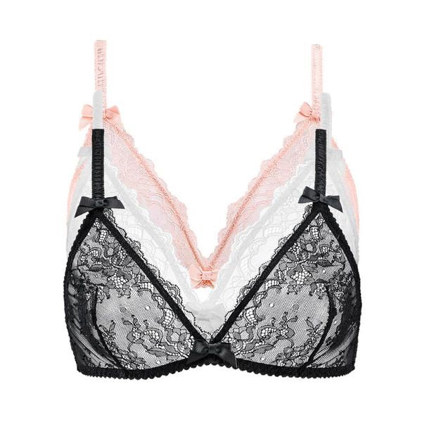 bras 3pcs/lot lace wire bra ultra thin see through underwear bow-knot fashion comfortable plus size, Red;black
bras 3pcs/lot lace wire bra ultra thin see through underwear bow-knot fashion comfortable plus size, Red;black