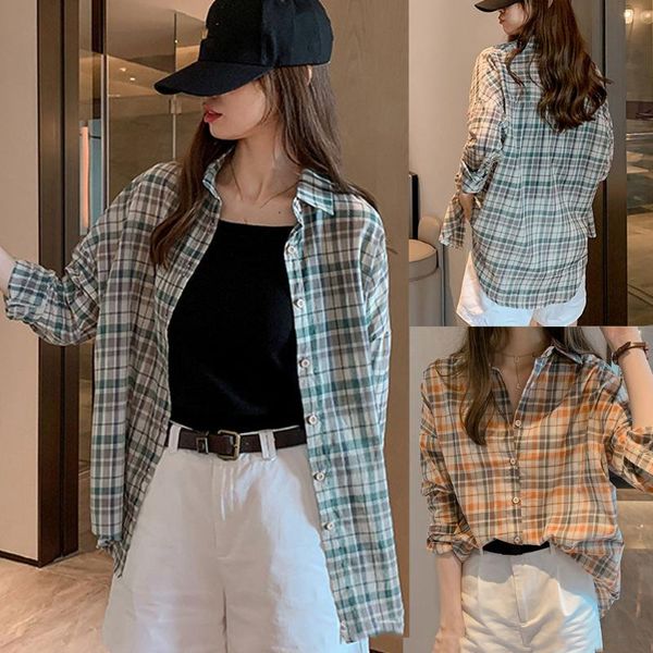 womail fashion woman blouses 2021 fashion plus size plaid button cardigan women's shirts female long sleeve blouse -4xl, White
womail fashion woman blouses 2021 fashion plus size plaid button cardigan women's shirts female long sleeve blouse -4xl, White