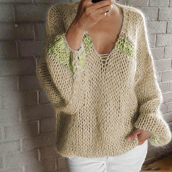 women's sweaters knitted sweater jumper women casual long sleeve autumn winter loose fashion pullover elegant v neck gold wire warm sw, White;black
women's sweaters knitted sweater jumper women casual long sleeve autumn winter loose fashion pullover elegant v neck gold wire warm sw, White;black