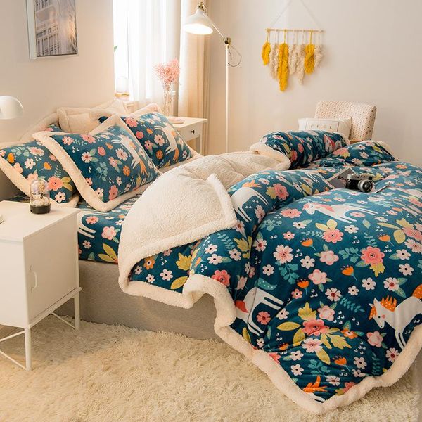 nordic simple bedding set cotton comforte flannel sheets pillowcases bedding set winter soft ropa de cama home textile de50sjt
nordic simple bedding set cotton comforte flannel sheets pillowcases bedding set winter soft ropa de cama home textile de50sjt