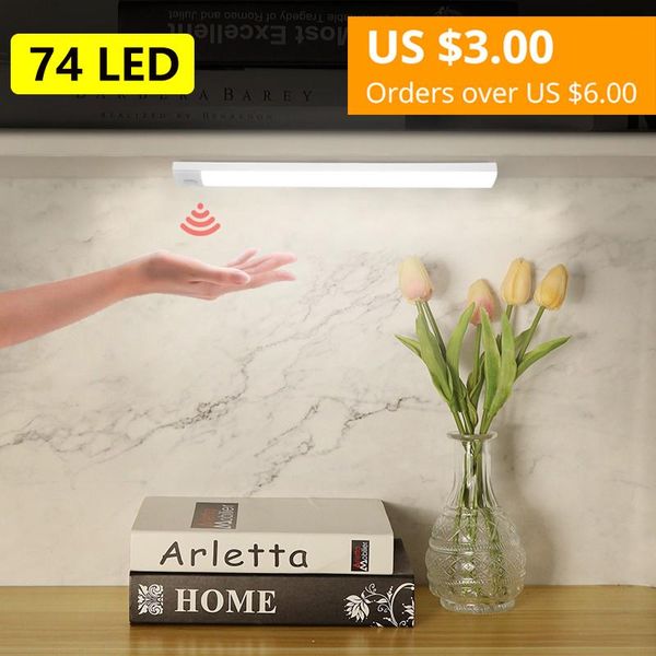 74 leds under cabinet led lights for kitchen night light 33cm smart 6 led wall lamp with sensor bedroom closet wardrobe lighting
74 leds under cabinet led lights for kitchen night light 33cm smart 6 led wall lamp with sensor bedroom closet wardrobe lighting