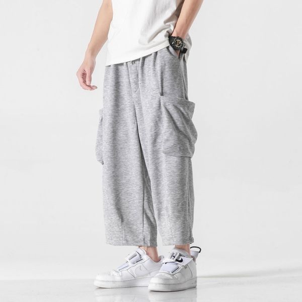 men's pants summer cotton wide-leg fashion black gray casual men streetwear loose joggers sweatpants mens cargo 1alf
men's pants summer cotton wide-leg fashion black gray casual men streetwear loose joggers sweatpants mens cargo 1alf